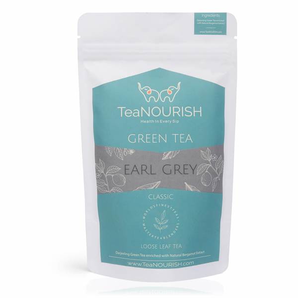 Teanourish Earl Grey Green Tea